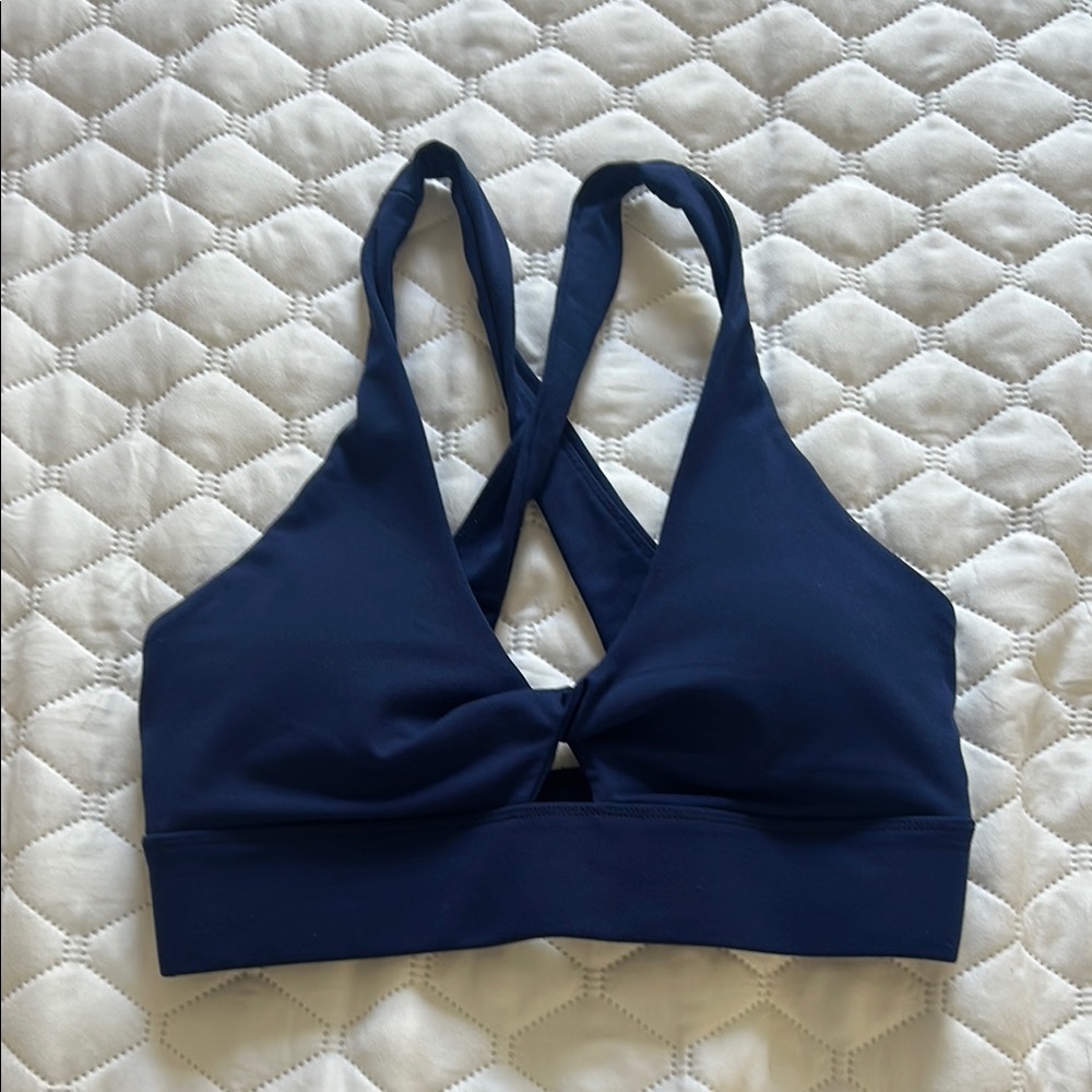 Women's Navy Sports Bra
